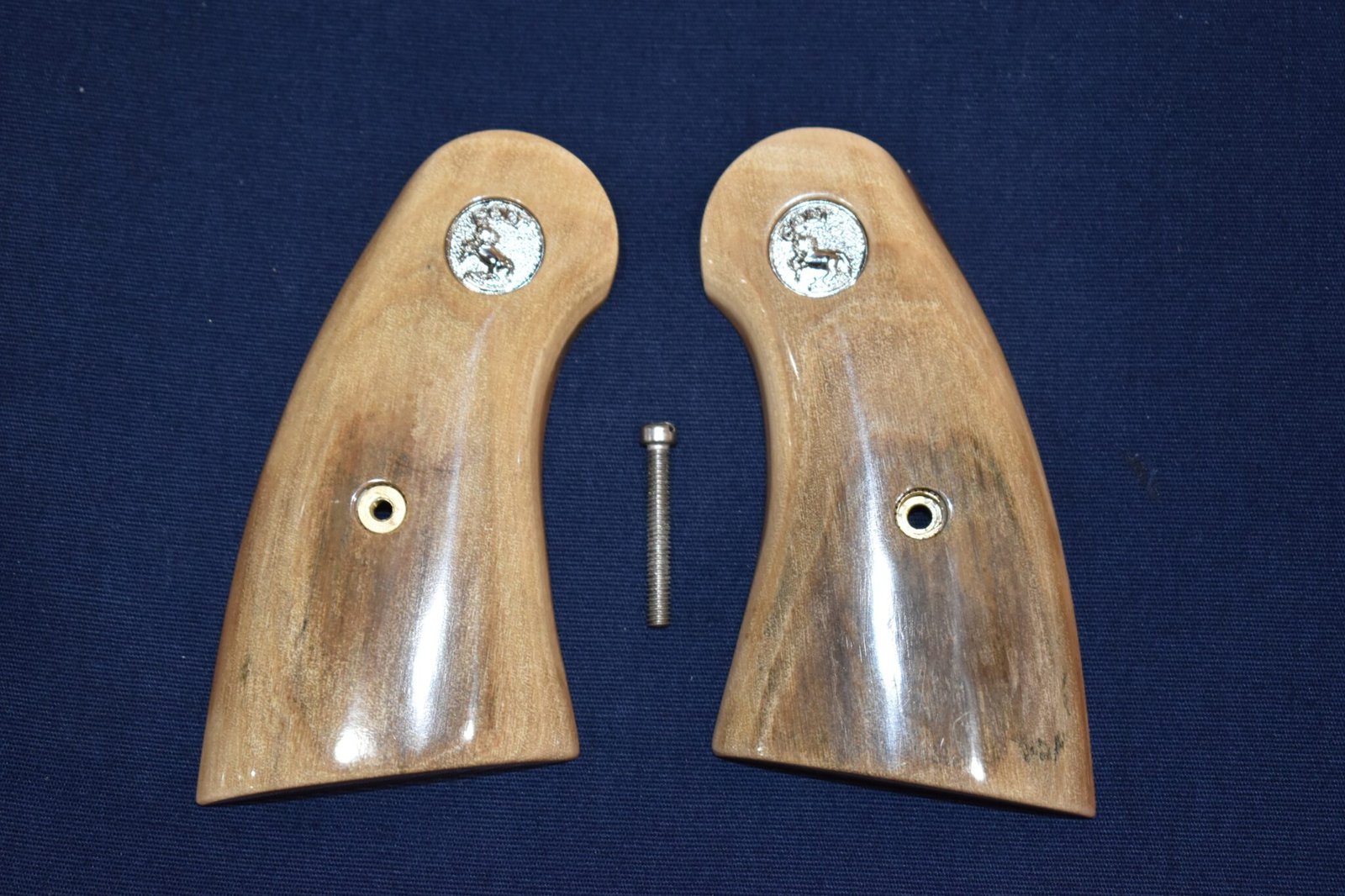 COLT PYTHON / OFFICER'S MODEL MATCH MAMMOTH IVORY GRIPS PMI5