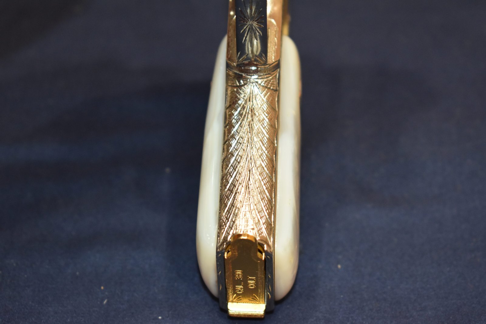 COLT 19803 / 1908 POCKET HAMMERLESS MOTHER OF PEARL GRIPS 1903MP4 - Image 9