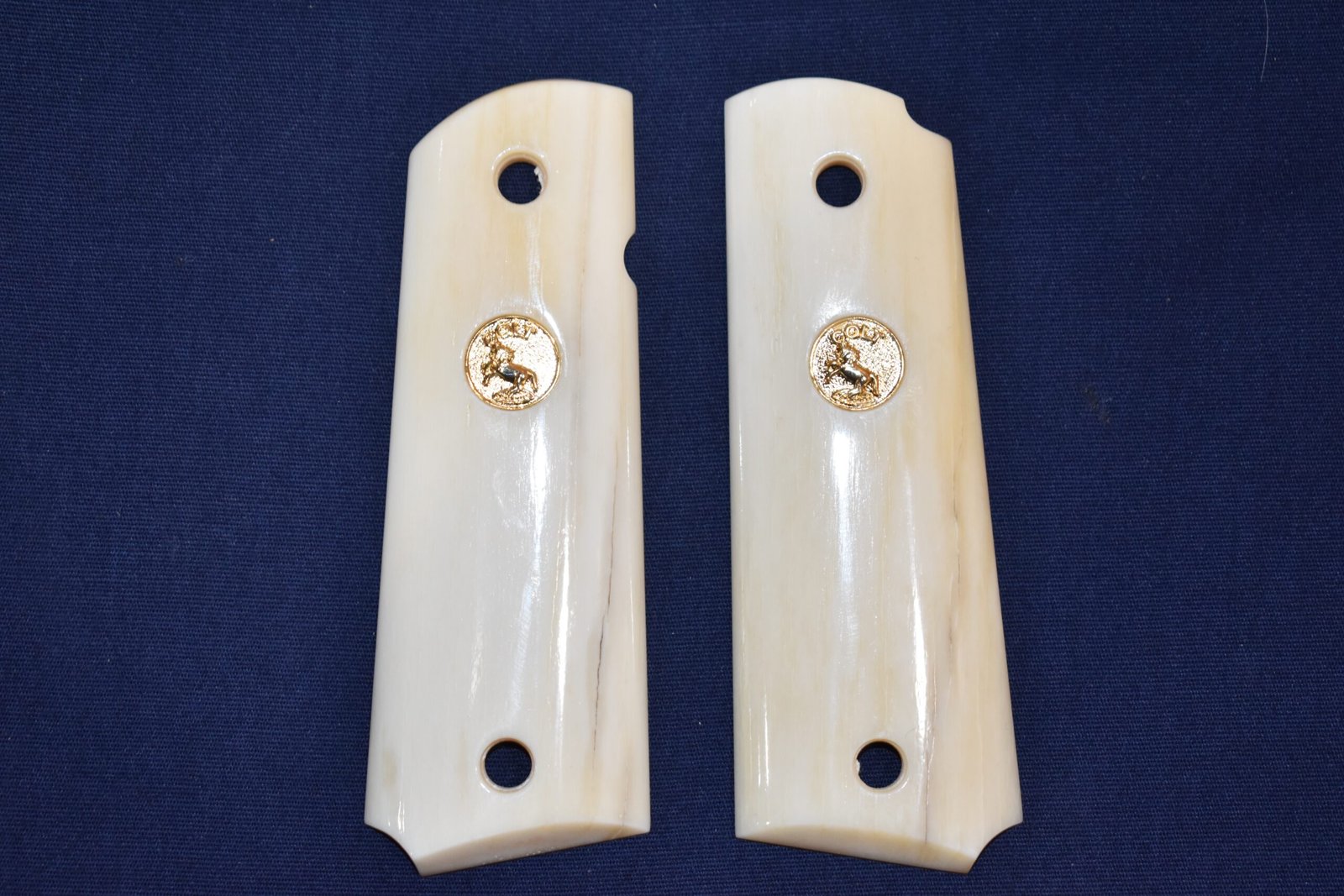 COLT 1911 PREMIUM GRADE GIRAFFE BONE GRIPS 1911GB26
