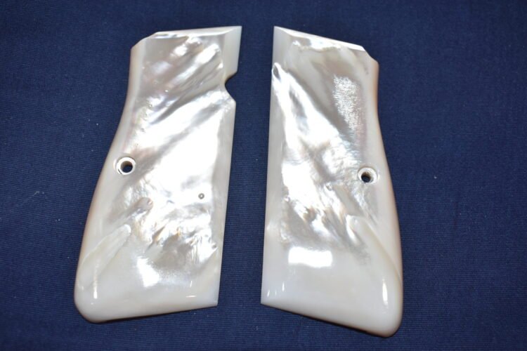 BROWNING HI POWER MOTHER OF PEARL GRIPS BHPP1