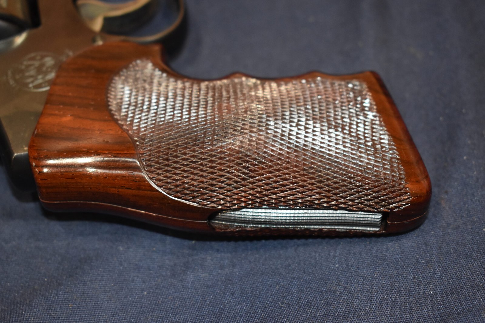 SMITH & WESSON K FRAME SQUARE BUTT FUZZY FARRANT CUSTOM GRIPS SWKFF7 - Image 7