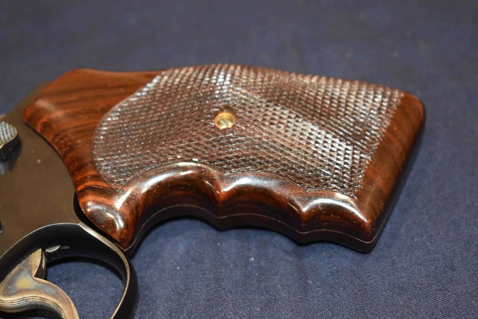 SMITH & WESSON K FRAME SQUARE BUTT FUZZY FARRANT CUSTOM GRIPS SWKFF7 - Image 11