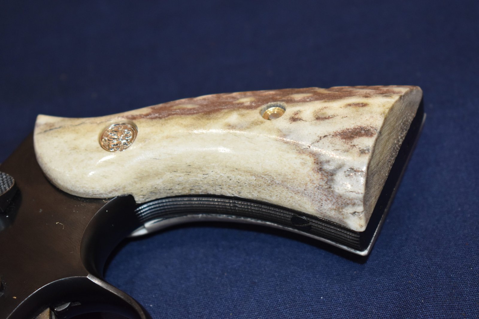 SMITH & WESSON K FRAME SQUARE BUTT SAMBAR STAG GRIPS KSQES1 - Image 13