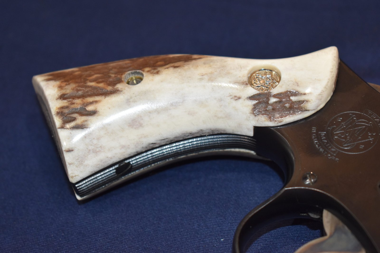 SMITH & WESSON K FRAME SQUARE BUTT SAMBAR STAG GRIPS KSQES1 - Image 12