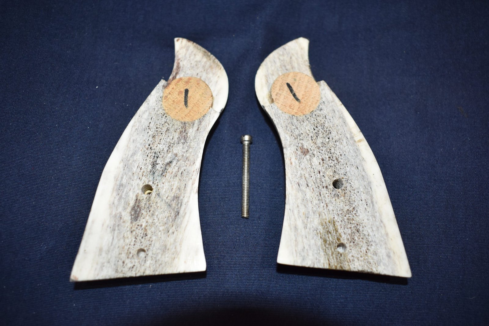 SMITH & WESSON K FRAME SQUARE BUTT SAMBAR STAG GRIPS KSQES2 - Image 4