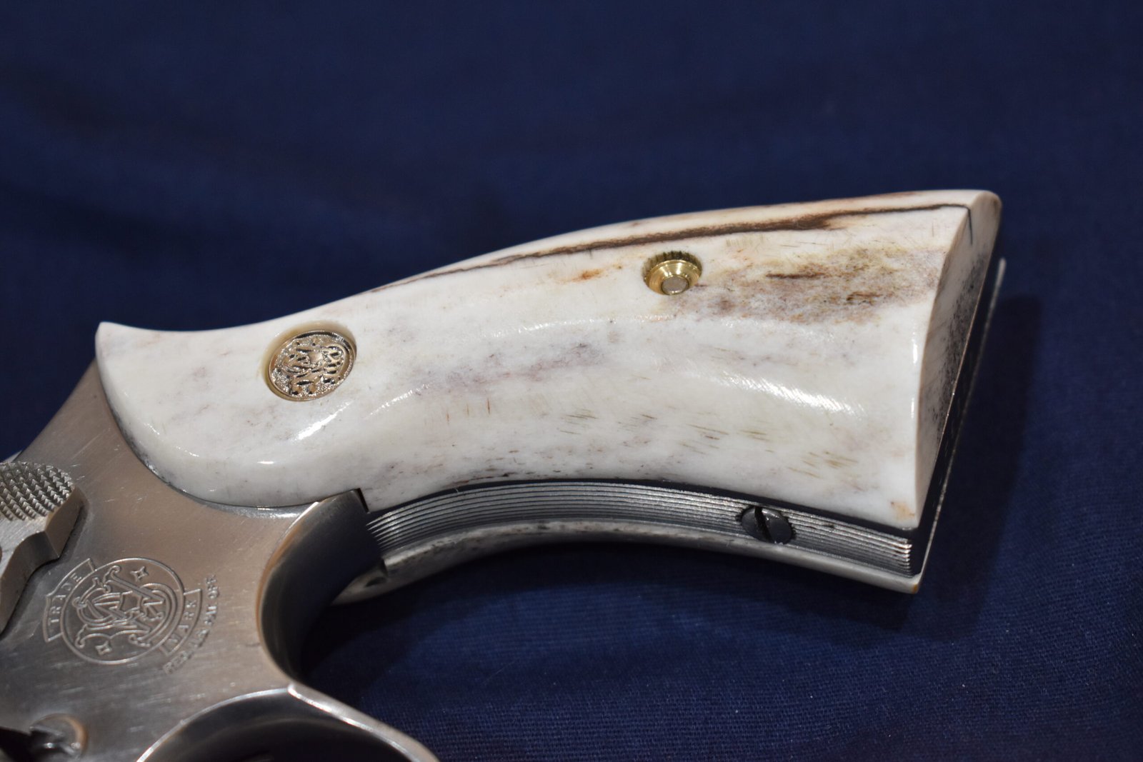 SMITH & WESSON K FRAME SQUARE BUTT SAMBAR STAG GRIPS KSQES2 - Image 13