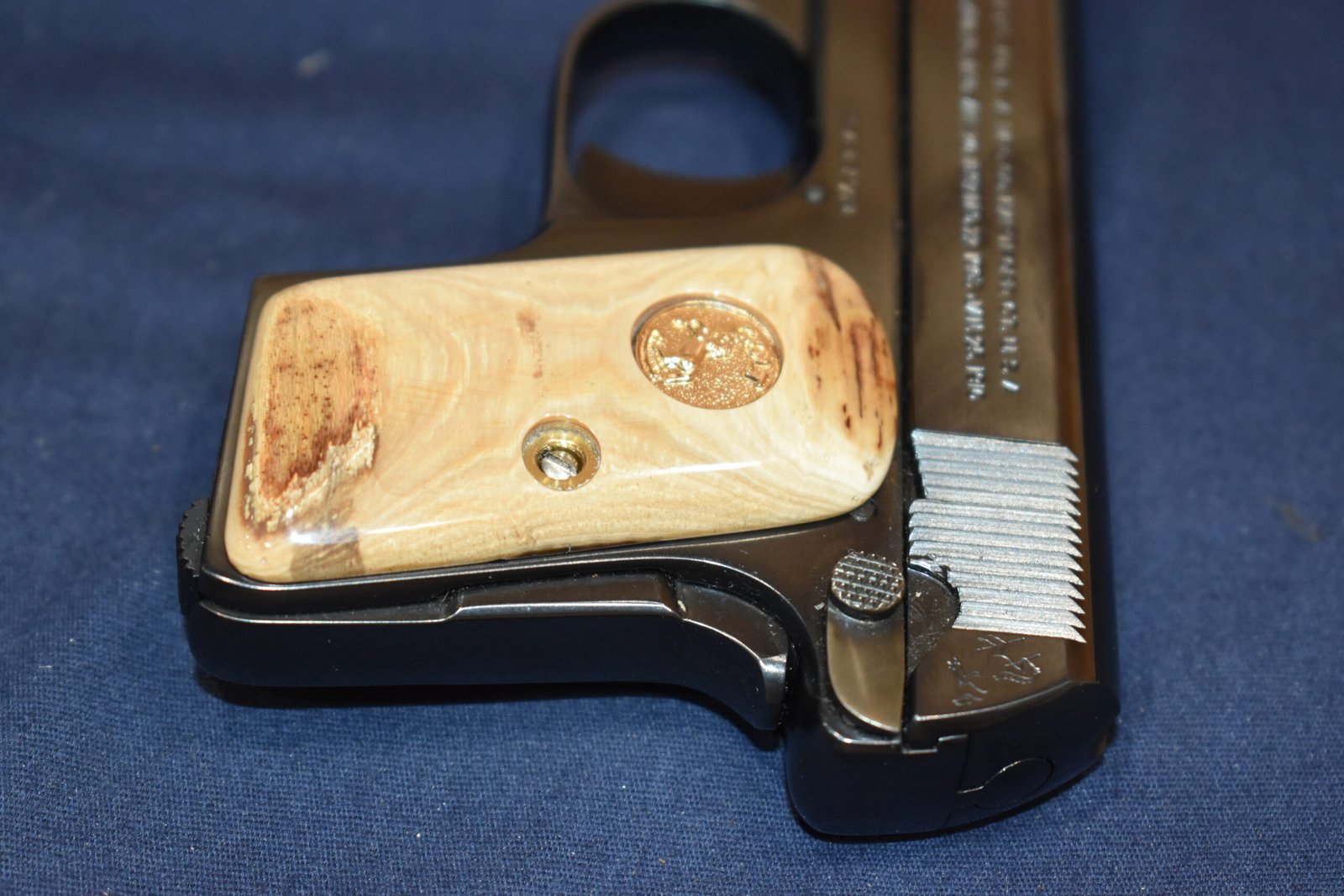 COLT 1908 VEST POCKET MAMMOTH IVORY GRIPS CVPMI4 - Image 6