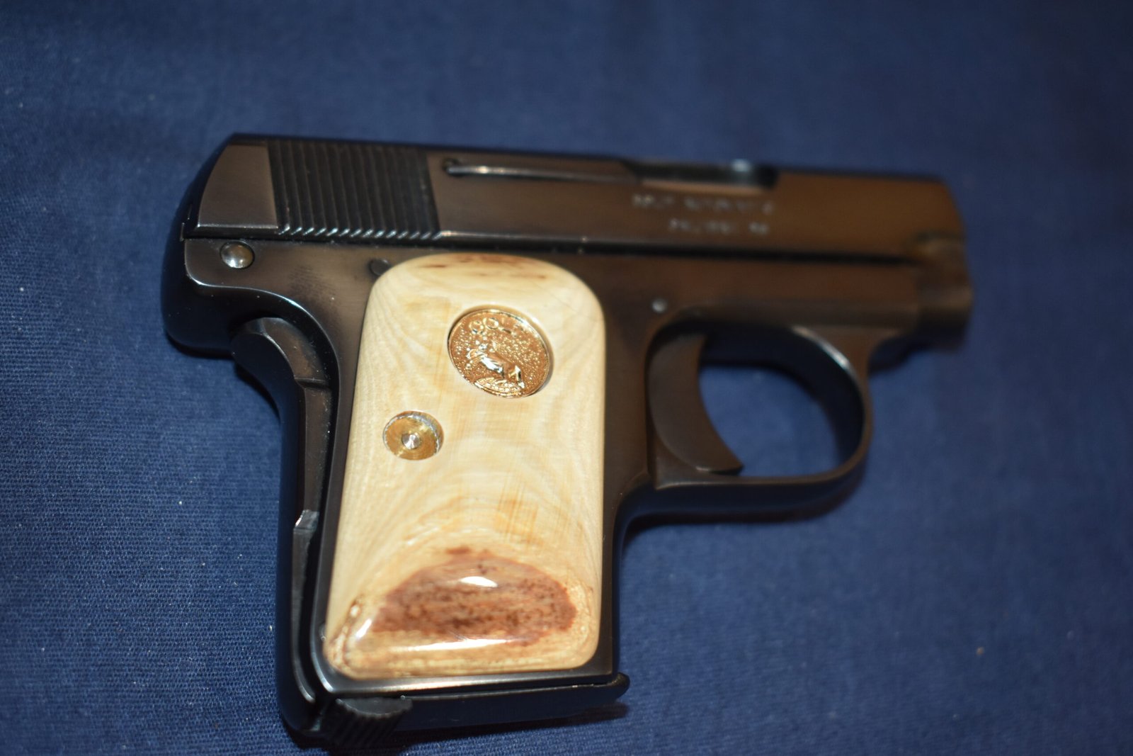 COLT 1908 VEST POCKET MAMMOTH IVORY GRIPS CVPMI4 - Image 12