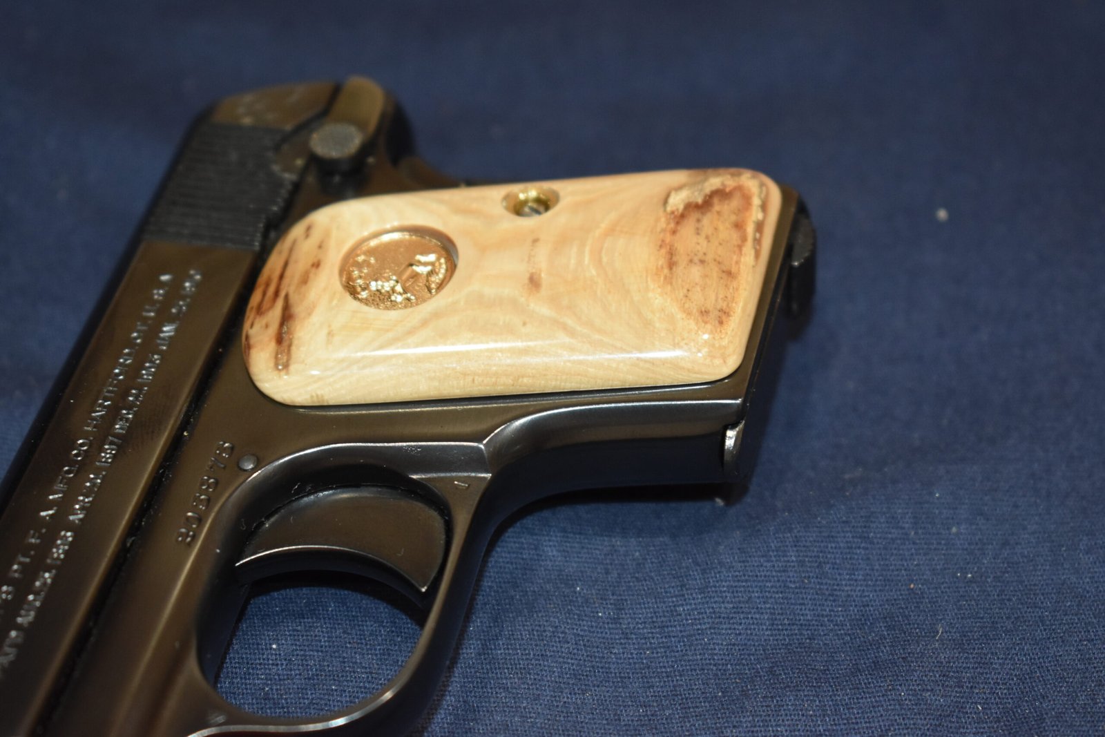 COLT 1908 VEST POCKET MAMMOTH IVORY GRIPS CVPMI4 - Image 13