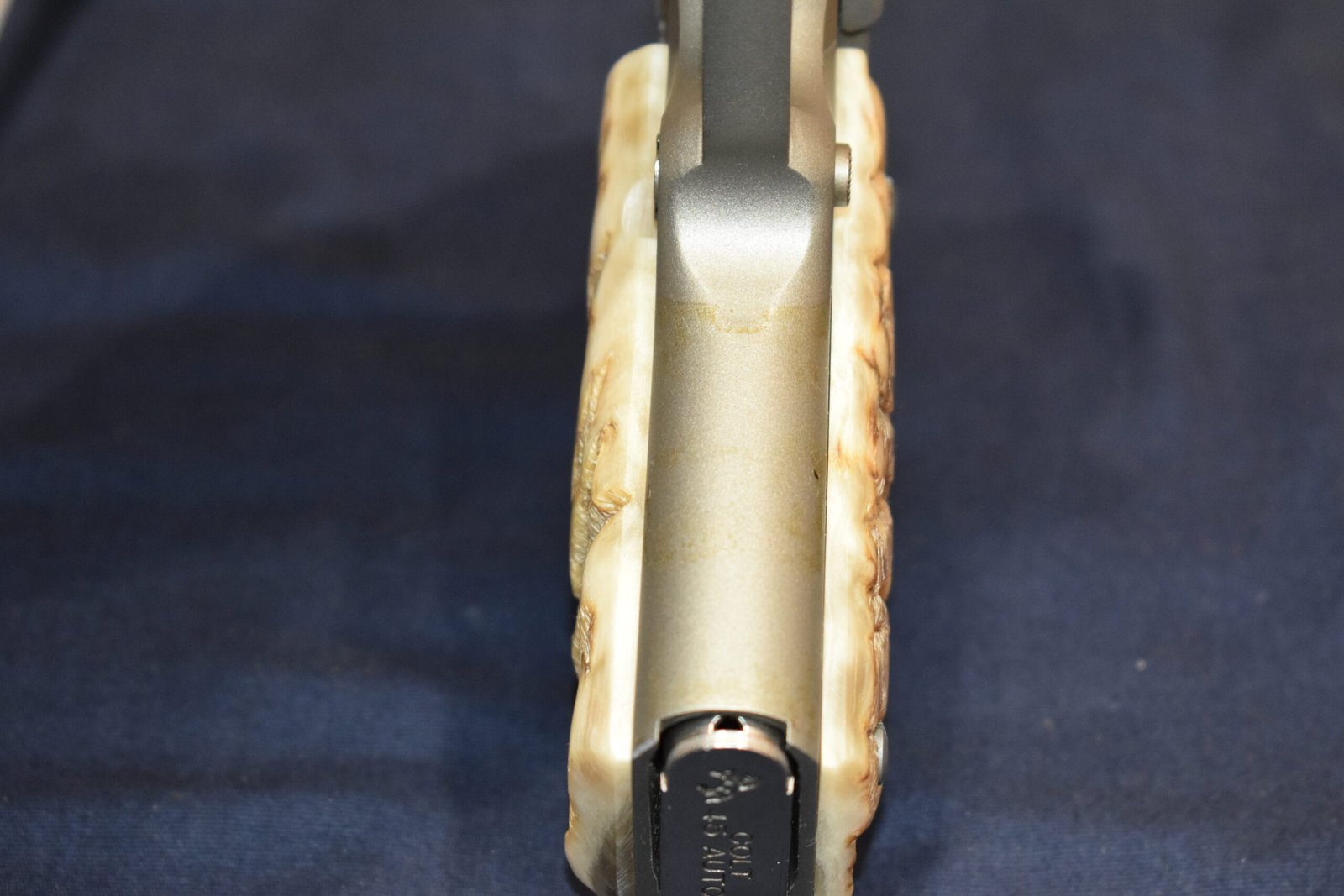 COLT 1911 OFFICER'S MODEL RAMS HORN GRIPS 1911OMRH2 - Image 9