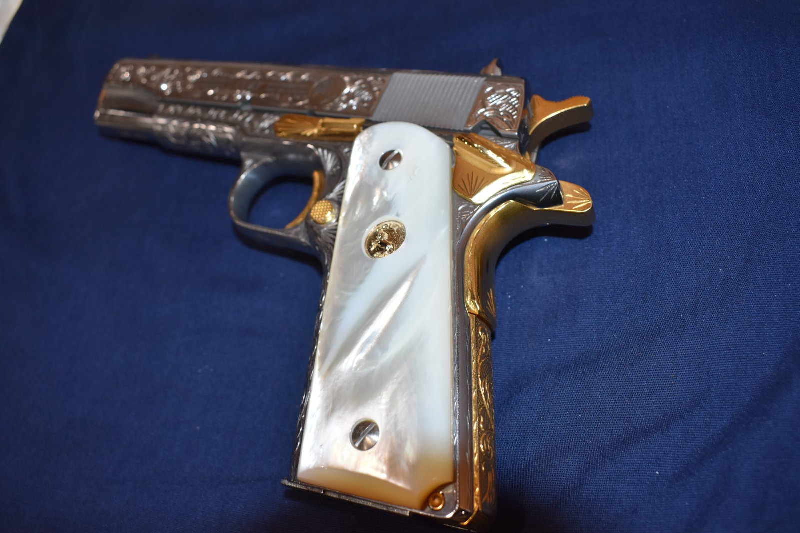 COLT 1911 MOTHER OF PEARL GRIPS 1911MOP4 - Image 5