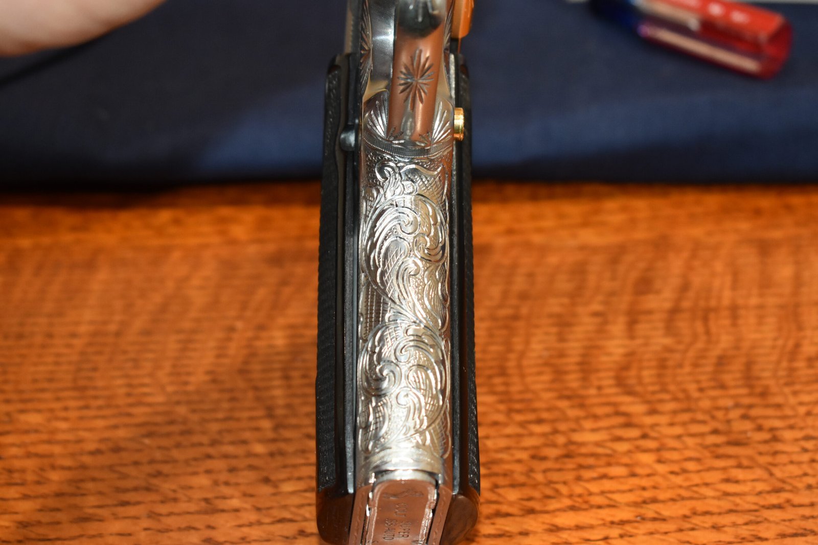 COLT 1911 CHECKERED BUFFALO HORN GRIPS 1911BH16 - Image 9