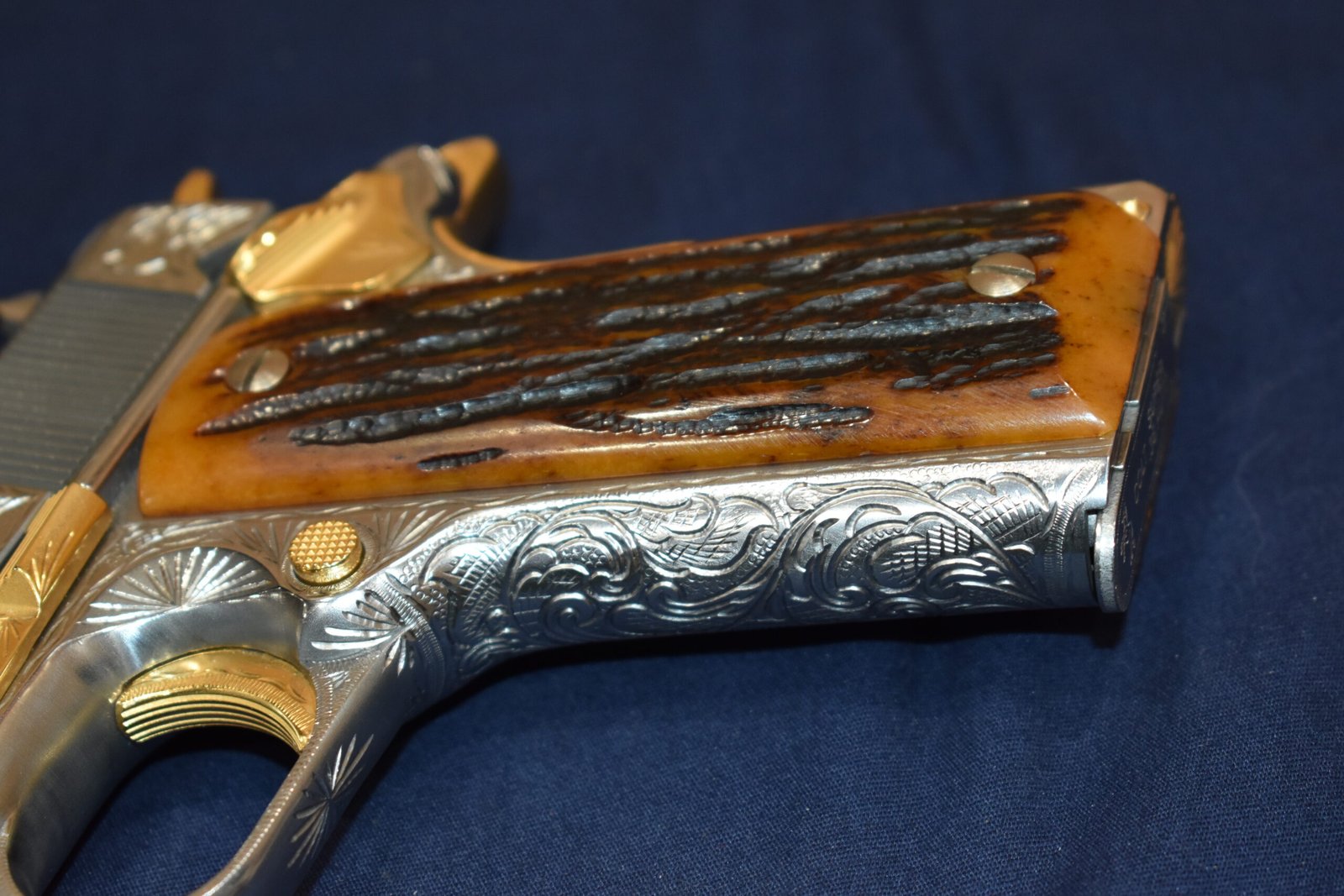 COLT 1911 JIGGED CVAMEL BONE GRIPS 1911JCB1 - Image 13