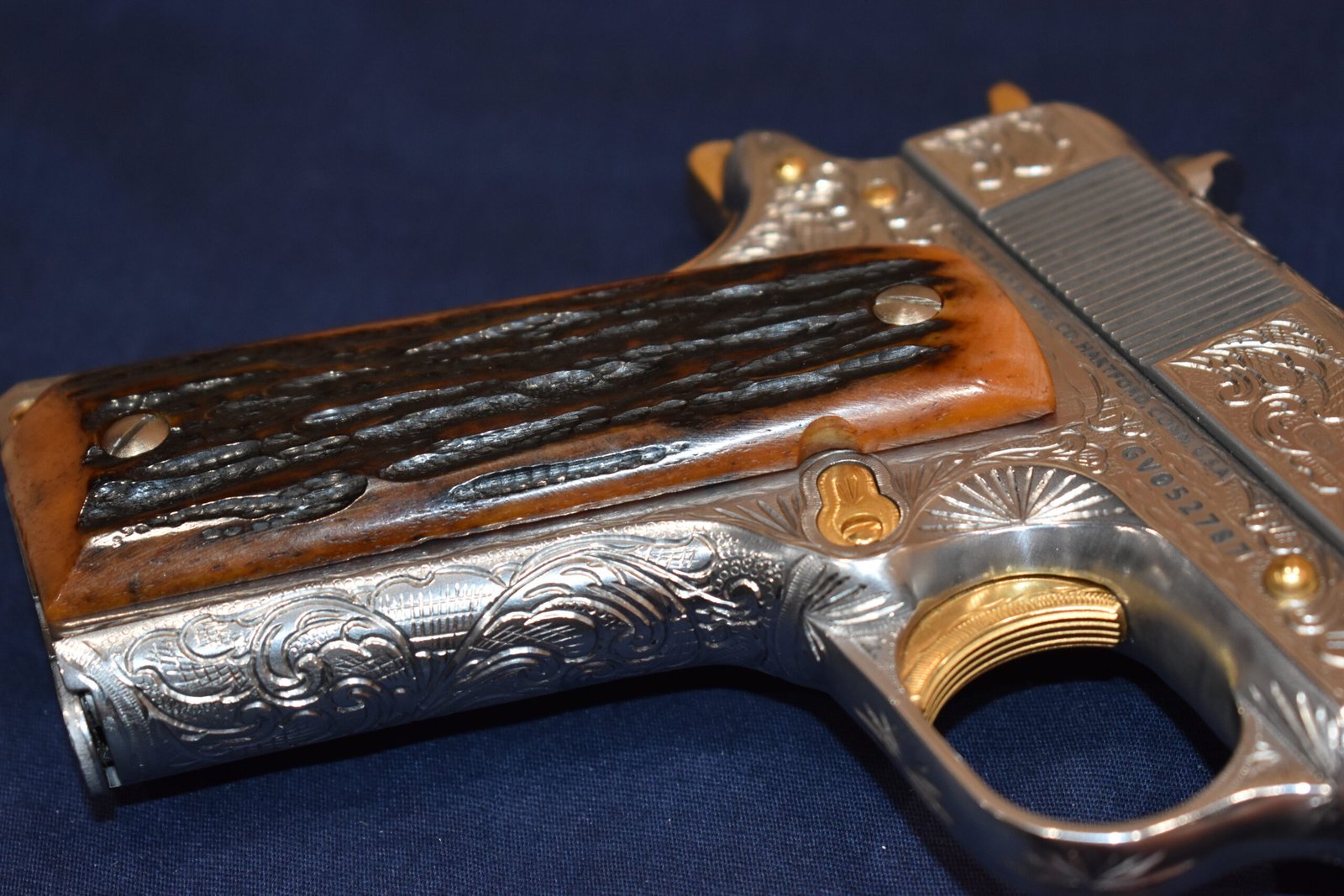 COLT 1911 JIGGED CVAMEL BONE GRIPS 1911JCB1 - Image 12