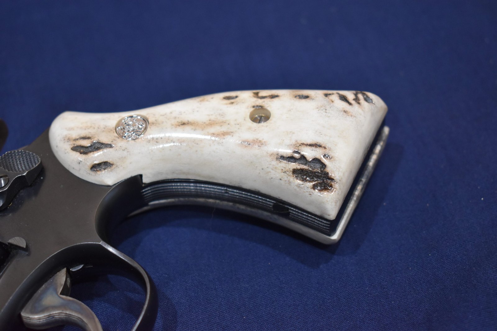 SMITH & WESSON K FRAME SQUARE BUTT SAMBAR STAG GRIPS KSQSS23 - Image 13