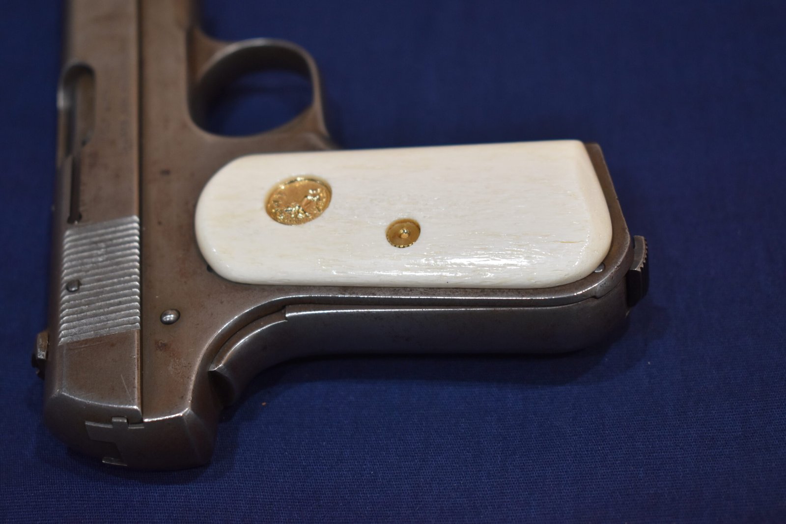COLT 19803 / 1908 POCKET HAMMERLESS PREMIUM GRADE GIRAFFE BONE GRIPS 1903GB8 - Image 7
