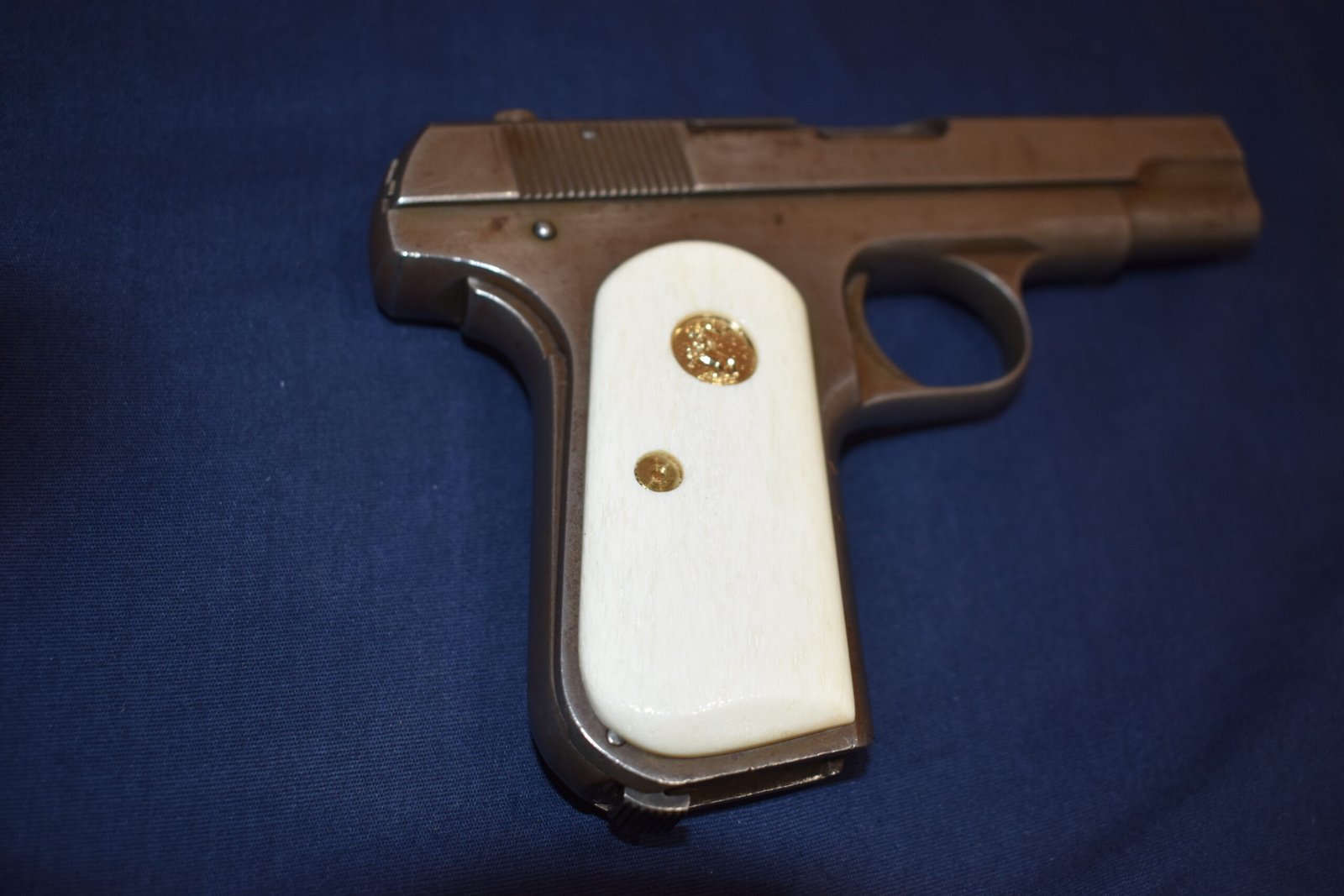 COLT 19803 / 1908 POCKET HAMMERLESS PREMIUM GRADE GIRAFFE BONE GRIPS 1903GB8 - Image 8