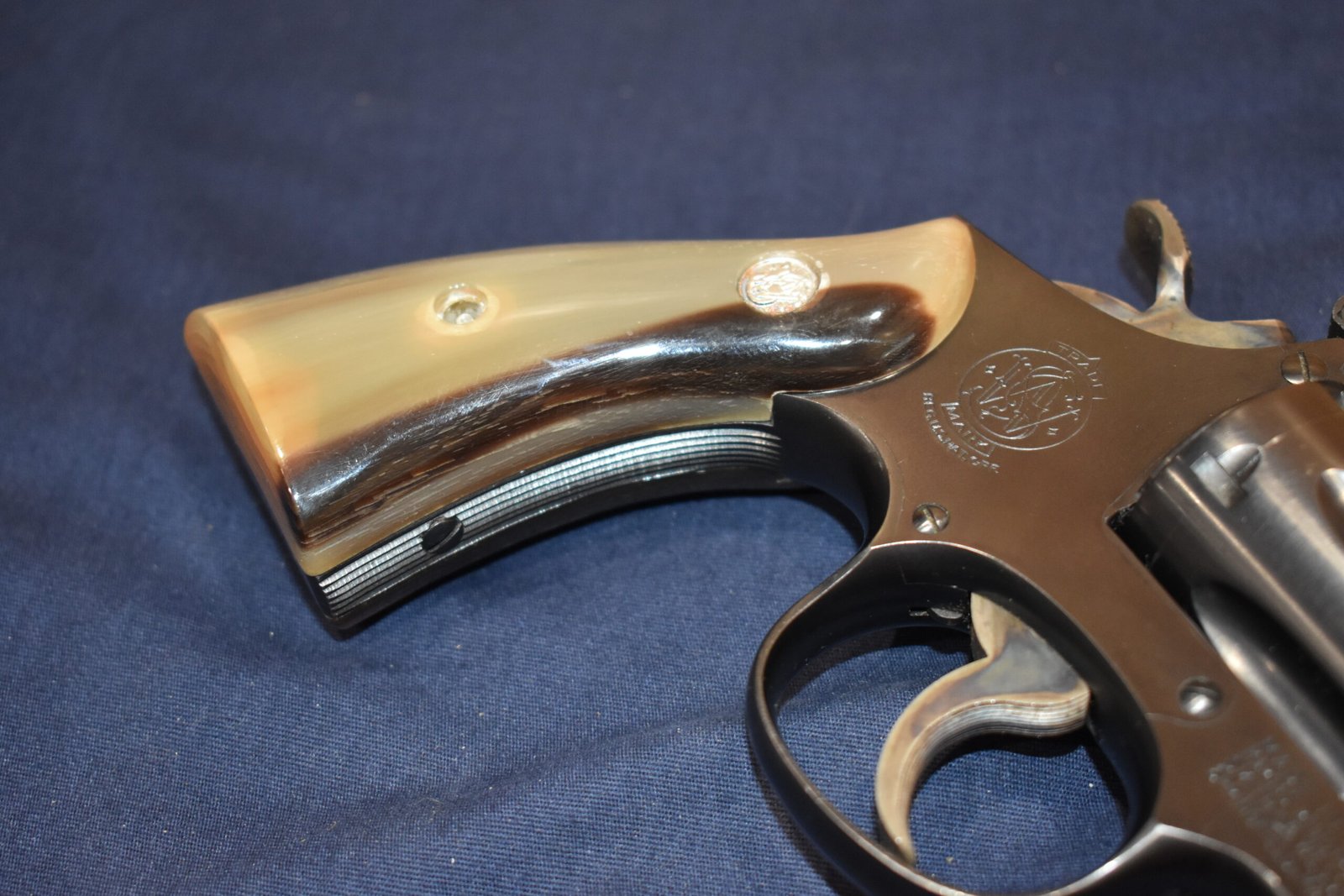 SMITH & WESSON K FRAME SQUARE BUTT WATER BUFFALO HORN GRIPS KSQWB1 - Image 12