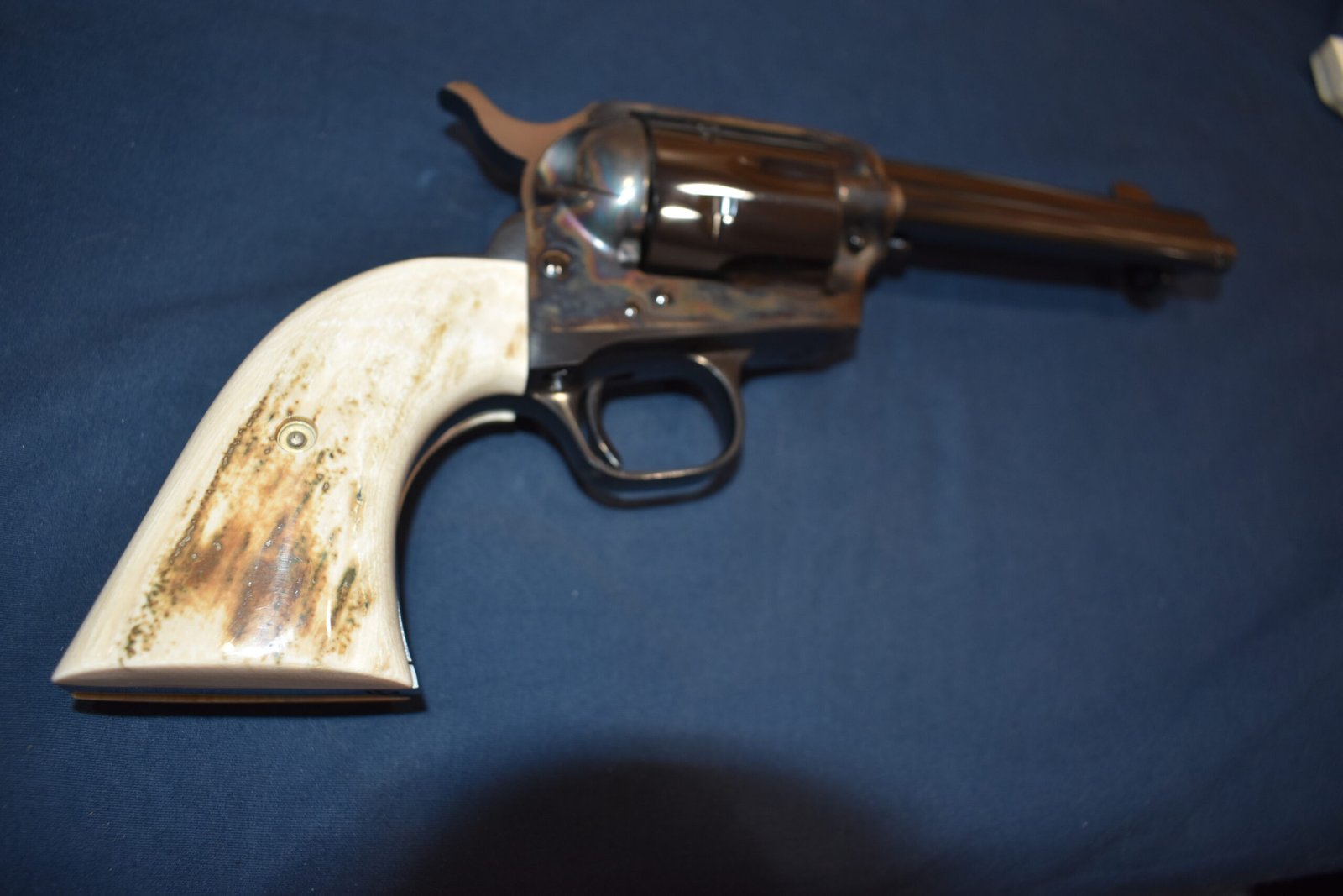 COLT SINGLE ACTION ARMY (S.A.A.) MAMMOTH IVORY GRIPS SAAMI24 - Image 8