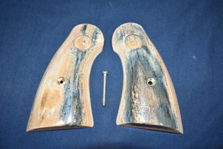 COLT PYTHON / OFFICER'S MODEL MATCH MAMMOTH IVORY GRIPS PMI9
