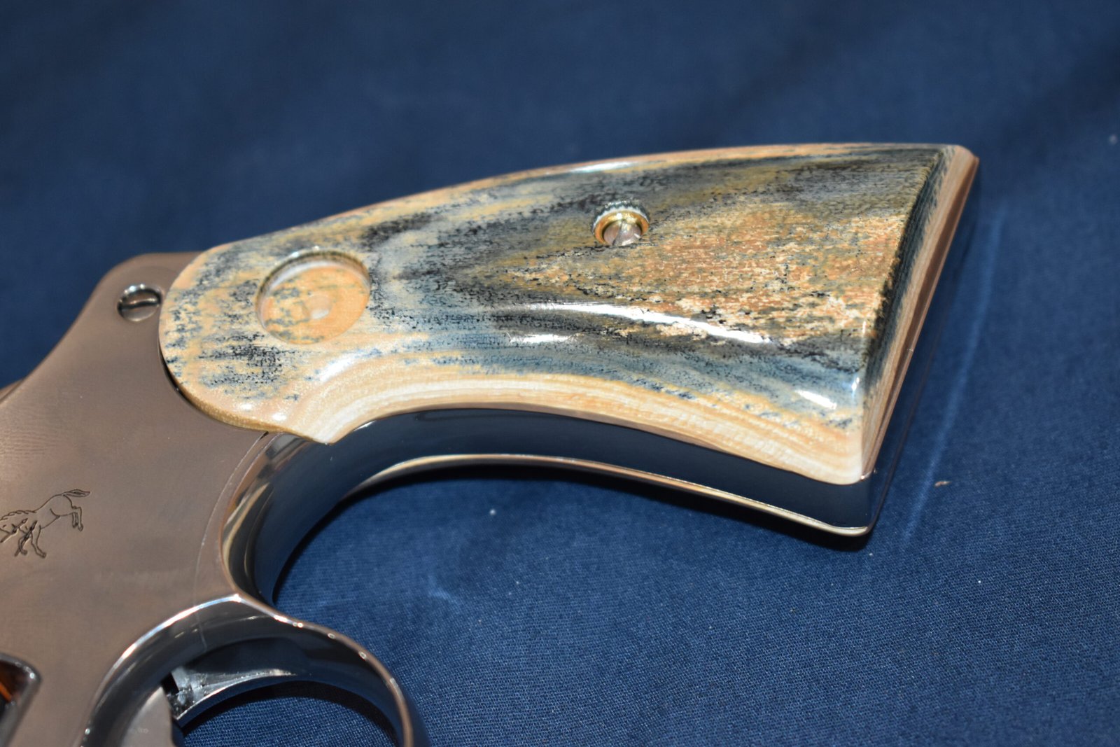 COLT PYTHON / OFFICER'S MODEL MATCH MAMMOTH IVORY GRIPS PMI9 - Image 13