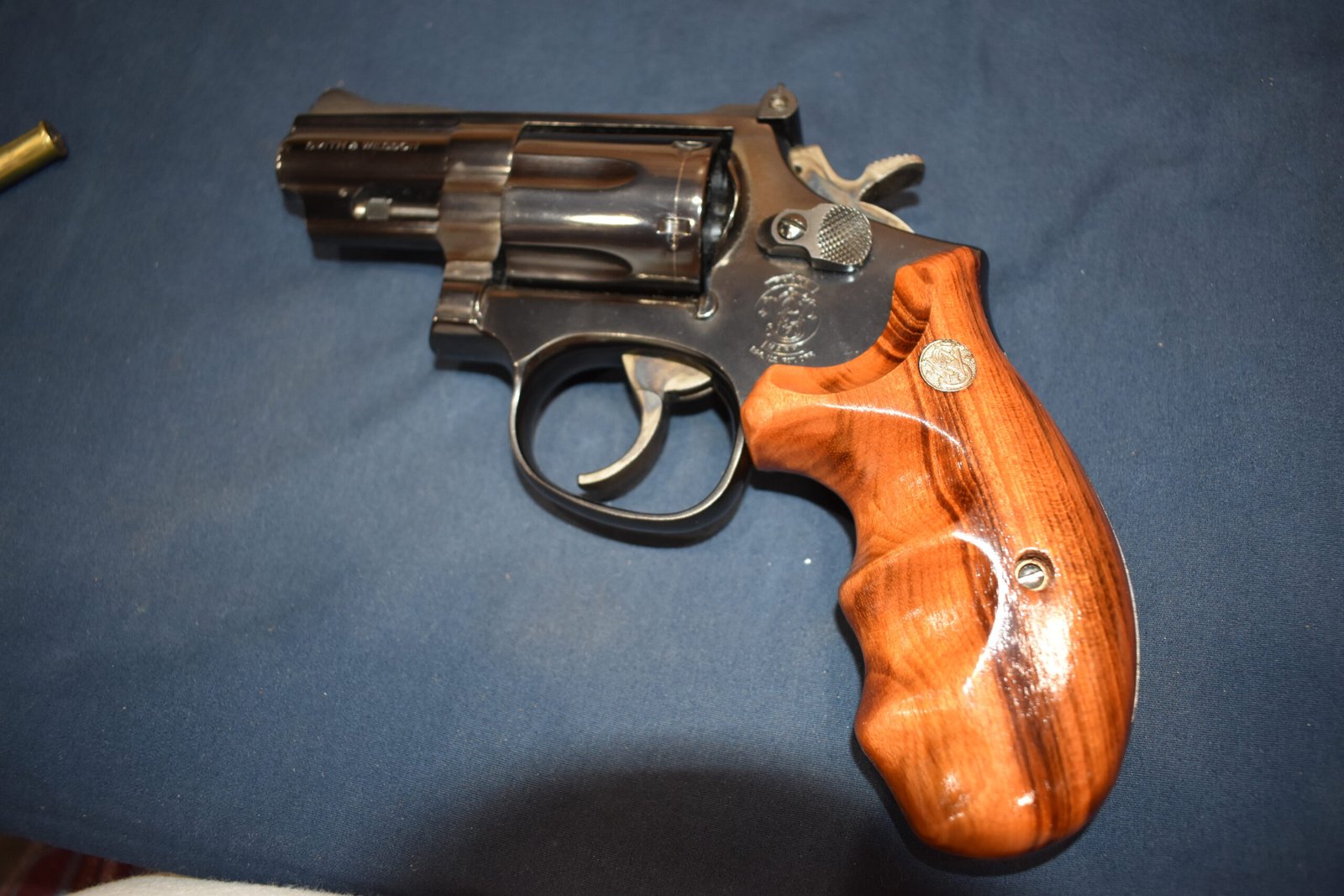 SMITH & WESSON K FRAME FACTORY ROUND BUTT COMBAT GRIPS KRBC12 - Image 5