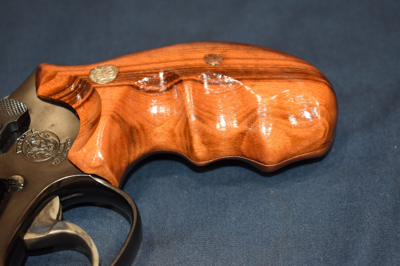 SMITH & WESSON K FRAME FACTORY ROUND BUTT COMBAT GRIPS KRBC12 - Image 13
