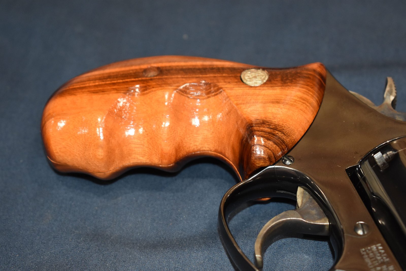 SMITH & WESSON K FRAME FACTORY ROUND BUTT COMBAT GRIPS KRBC12 - Image 12