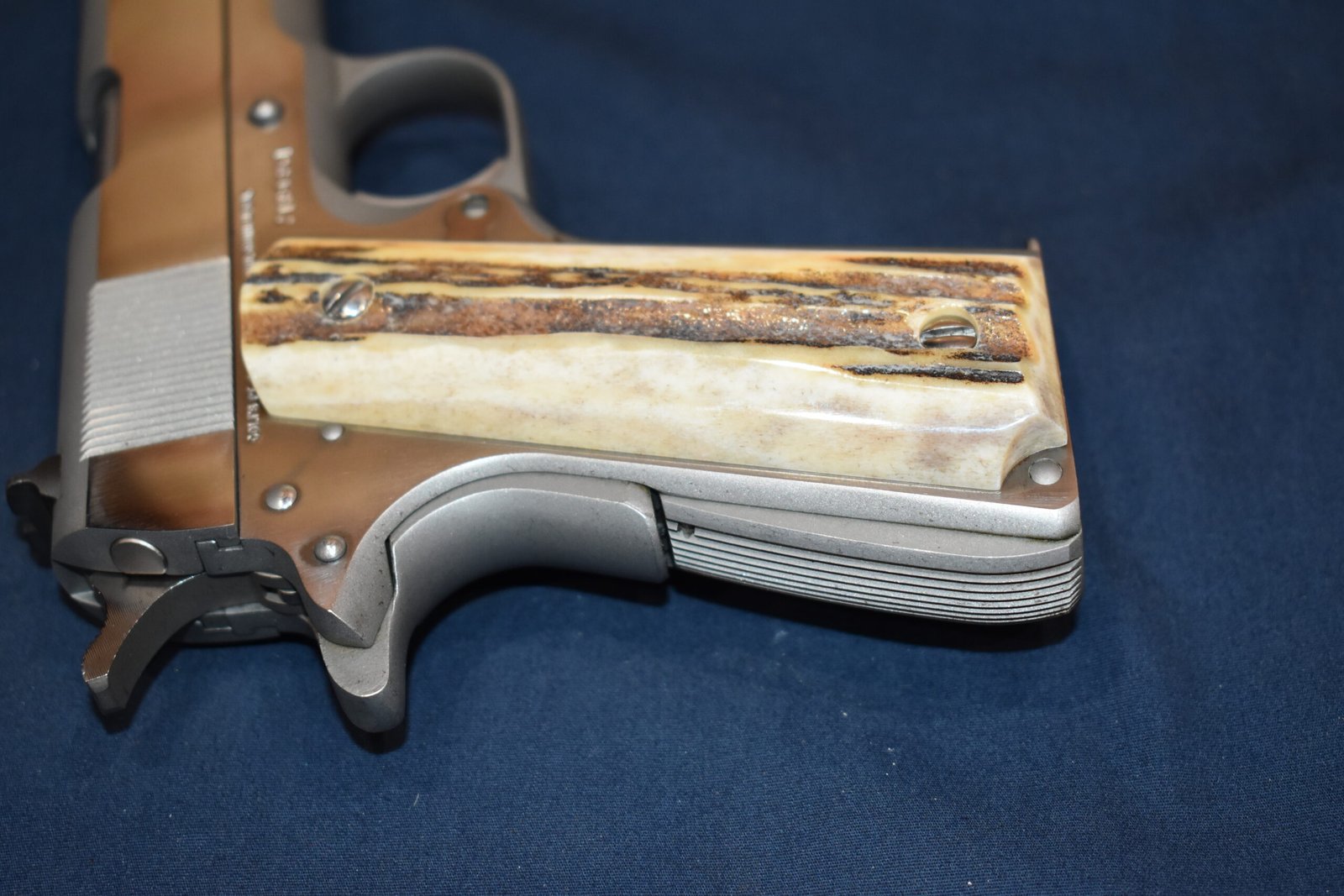 COLT 1911 VINTAGE SAMBAR STAG GRIPS 1911SS49 - Image 7