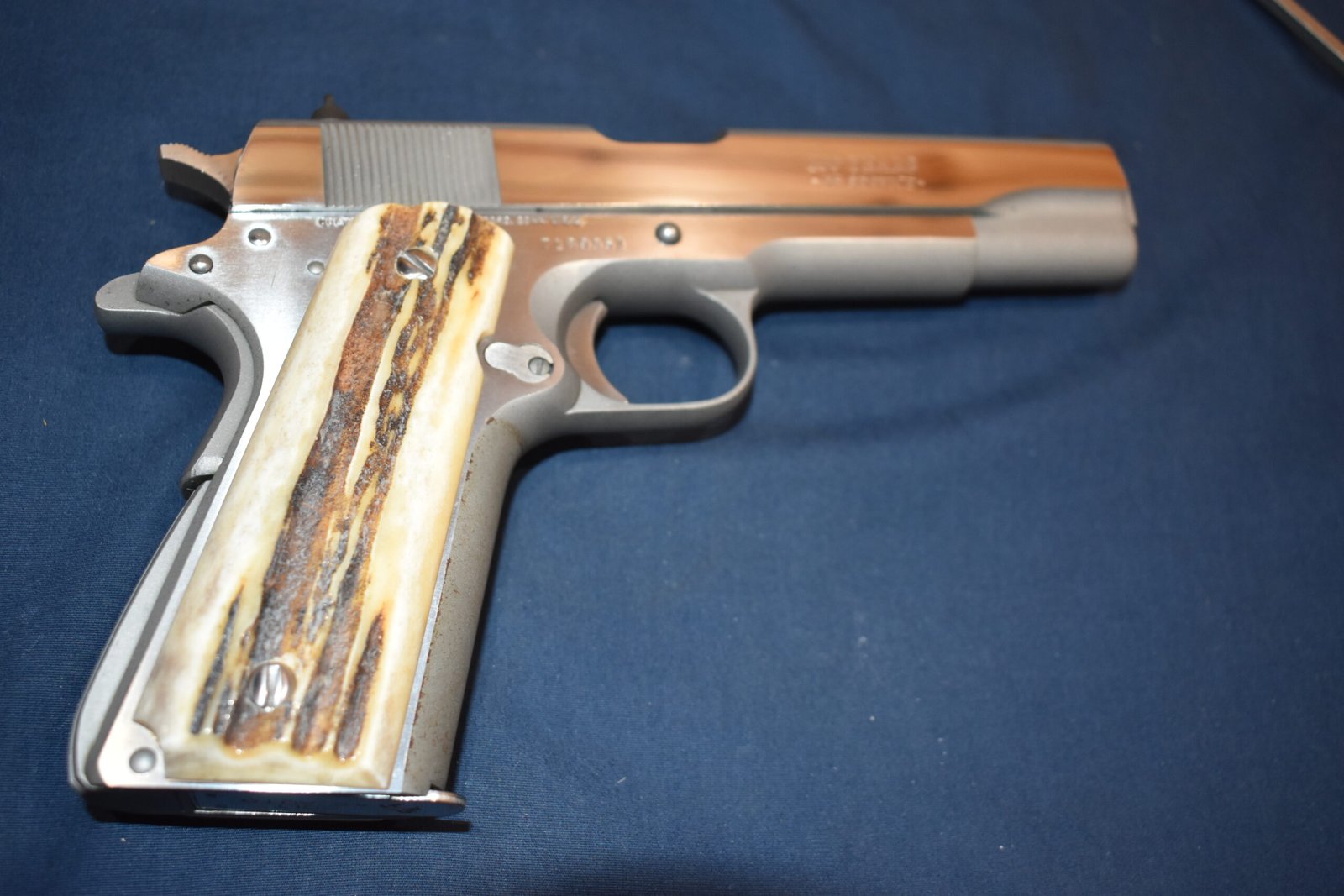 COLT 1911 VINTAGE SAMBAR STAG GRIPS 1911SS49 - Image 8