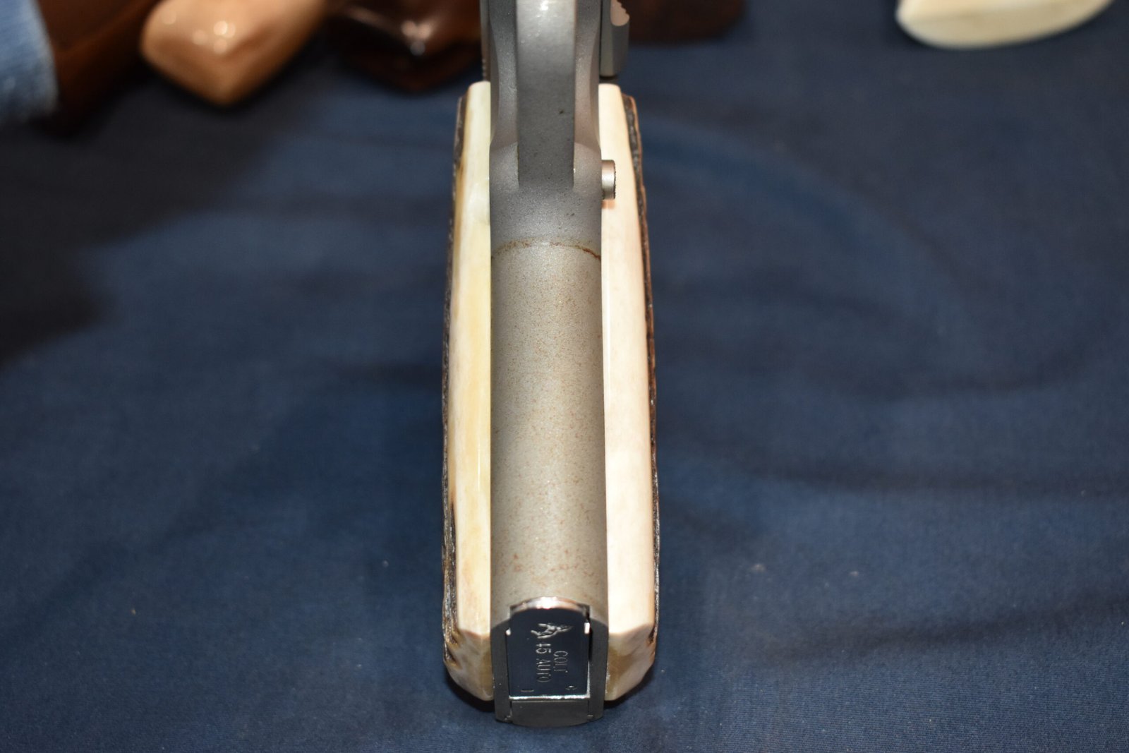 COLT 1911 VINTAGE SAMBAR STAG GRIPS 1911SS49 - Image 9