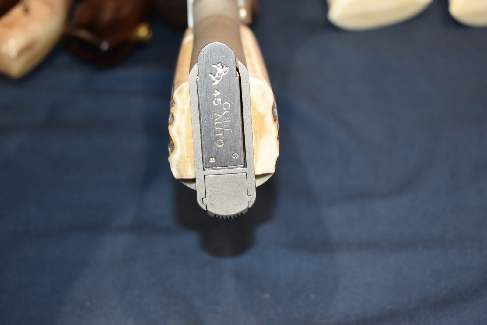 COLT 1911 VINTAGE SAMBAR STAG GRIPS 1911SS49 - Image 10