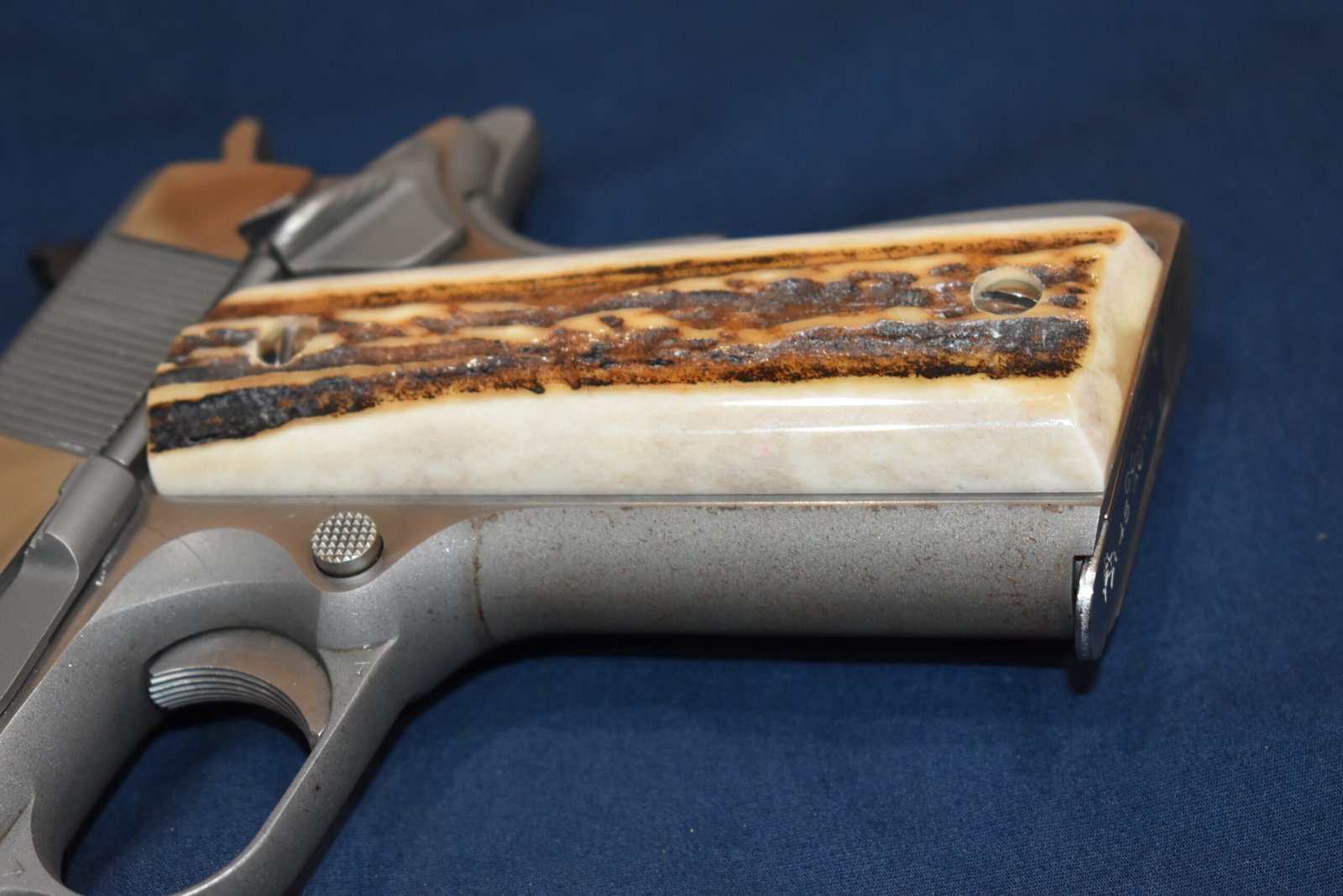 COLT 1911 VINTAGE SAMBAR STAG GRIPS 1911SS49 - Image 13