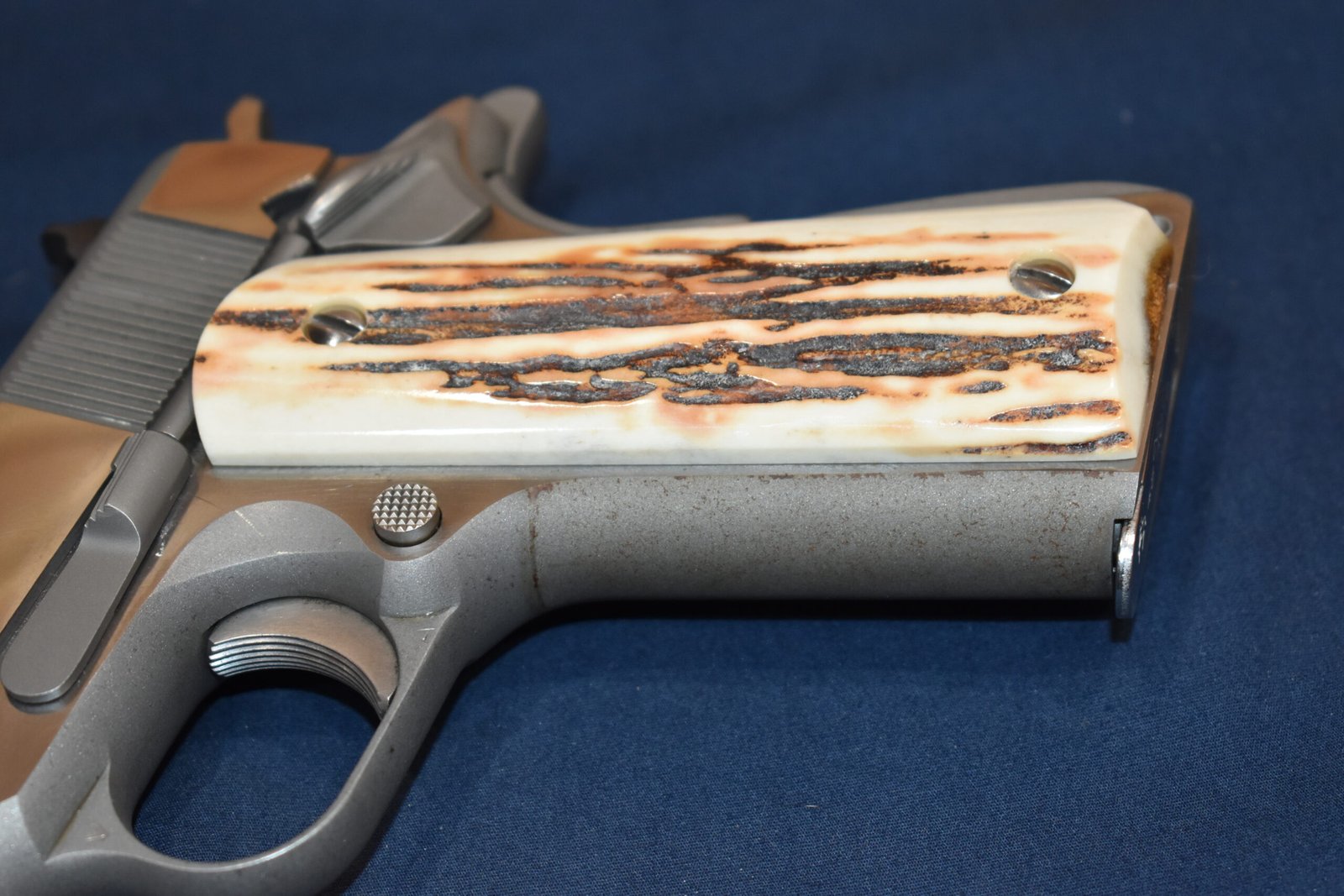 COLT 1911 VINTAGE SAMBAR STAG GRIPS 1911SS48 - Image 13