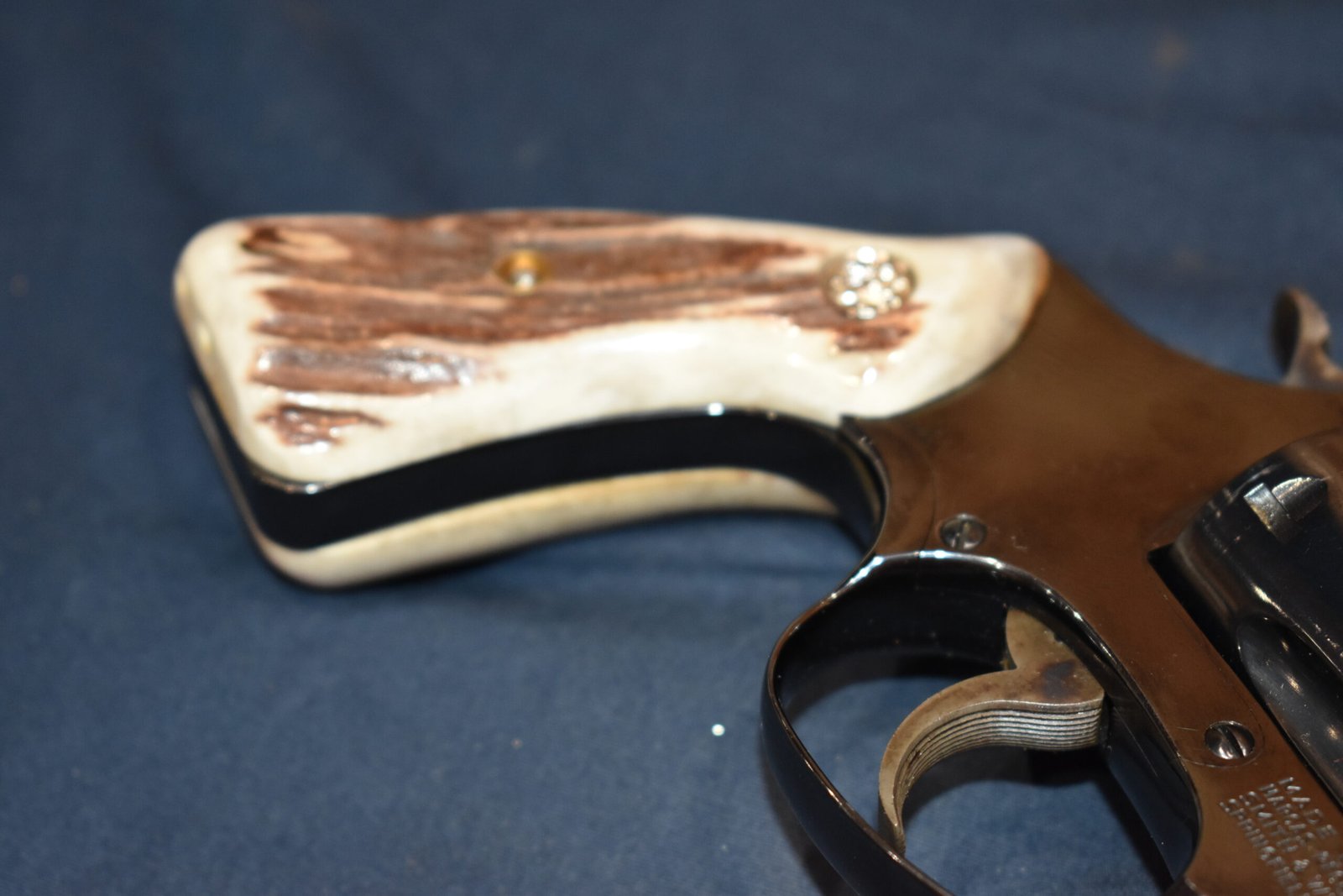 SMITH & WESSON J FRAME SQUARE BUTT SAMBAR STAG GRIPS JSQS13 - Image 12